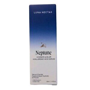 Luna Nectar Neptune Hydrate & Blur Hyaluronic Acid Serum 1.01oz/30mL